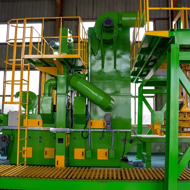 Mesin Rawatan Permukaan Peletupan Tembakan Bata Konkrit Simen